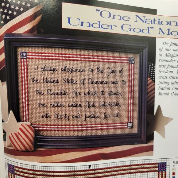 Leisure Arts Celebrations To Cross Stitch and Craft Pattern Book Autumn 1990 - Picture 7 of 8